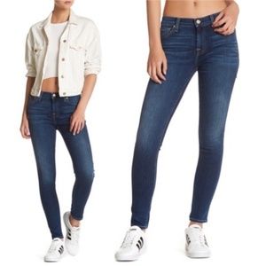 7FAM 7 For All Mankind Gwenevere Embellished Skinny Ankle Jeans 25